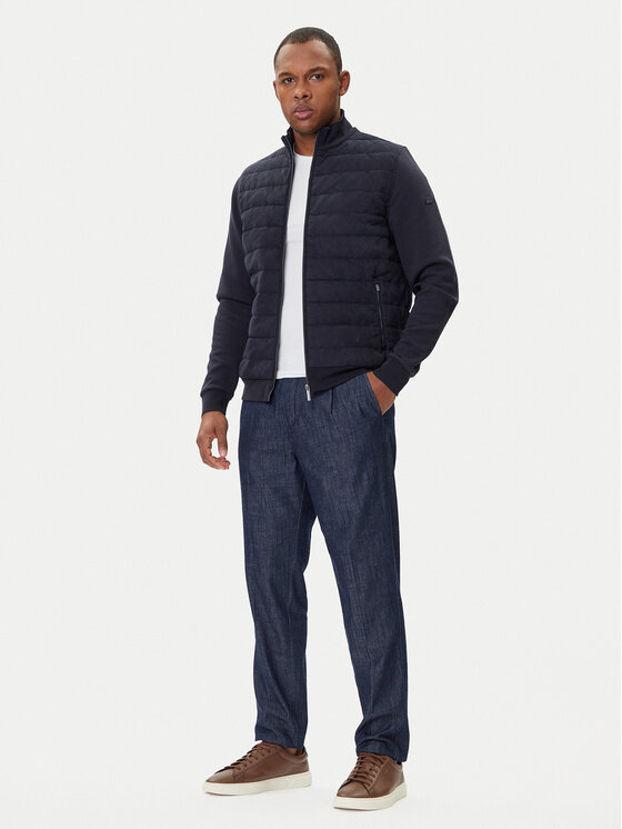 Bugatti Bugatti Übergangsjacke 8700-85072D Dunkelblau Regular Fit