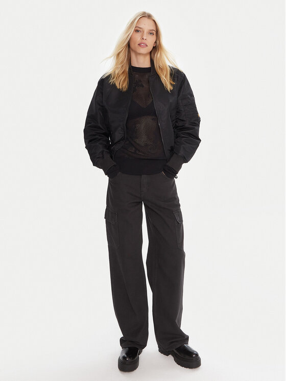 G-Star Raw G-Star Raw Szövet nadrág Judee D24673-E078 Fekete Relaxed Fit