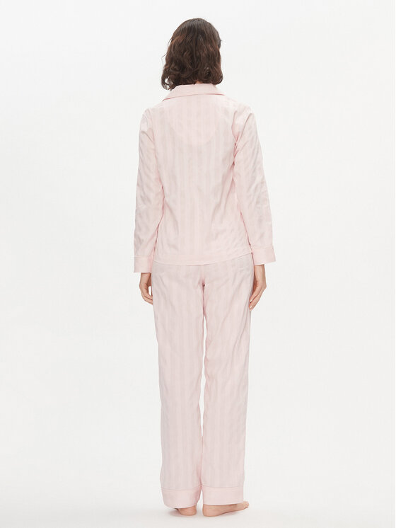 LAUREN RALPH LAUREN Lauren Ralph Lauren Piżama ILN92305 Różowy Regular Fit