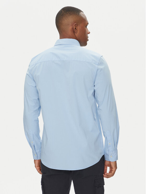 Aeronautica Militare Aeronautica Militare Košile 251CA1261CT3288 Světle modrá Regular Fit
