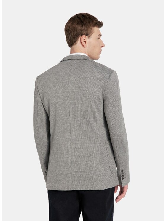 Pako Lorente Pako Lorente Marynarka P25WF-3X-016 Szary Slim Fit