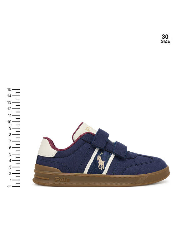 Polo Ralph Lauren Polo Ralph Lauren Sneakersy Heritage Court III T-Toe Ez RL03357411 Tmavomodrá