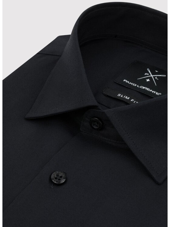Pako Lorente Pako Lorente Koszula P24WN-1X-043 Czarny Slim Fit