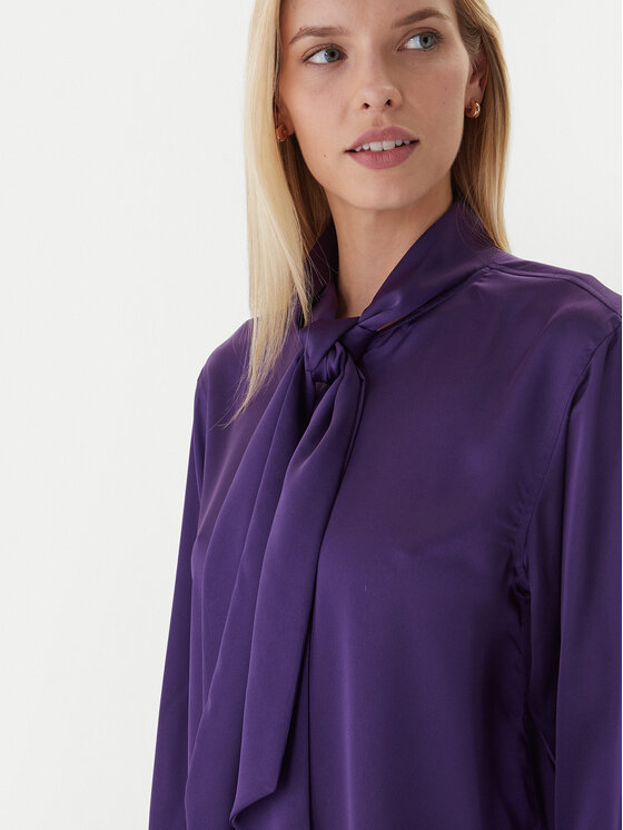Calvin Klein Calvin Klein Bluză LV044D125G Violet Regular Fit