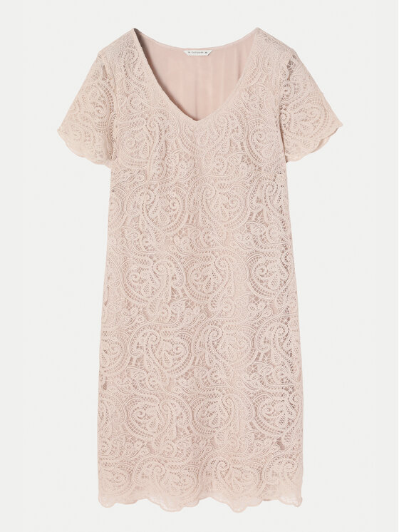 Tatuum Tatuum Coctailkleid Sono T2406.204 Beige Regular Fit