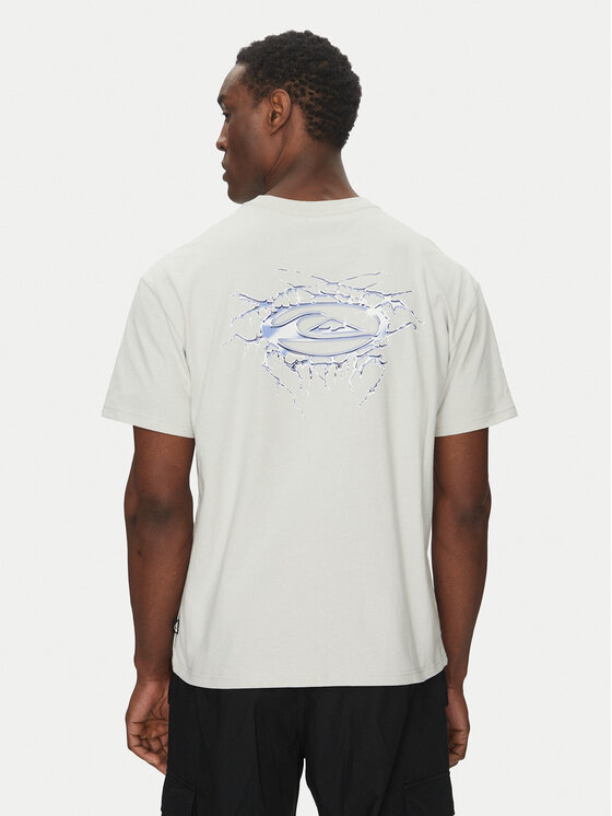 Quiksilver Quiksilver Marškinėliai EQYZT08016 Pilka Relaxed Fit