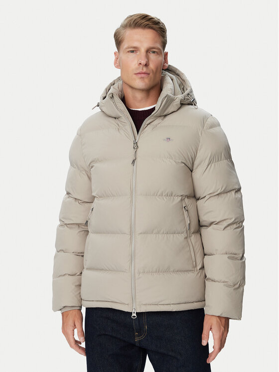 Gant Gant Žieminė striukė Active Cloud 7006661 Smėlio Regular Fit