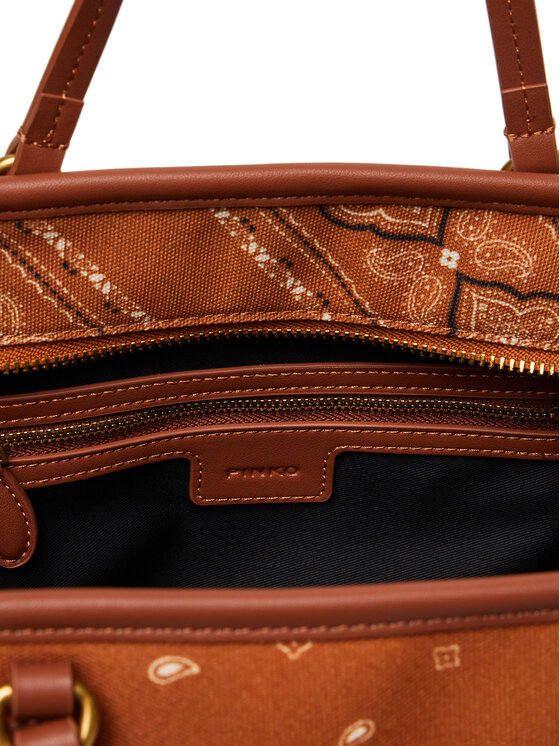 PINKO PINKO Käekott Shopper Classic PE 25 PLTT 104899 A2AS Pruun