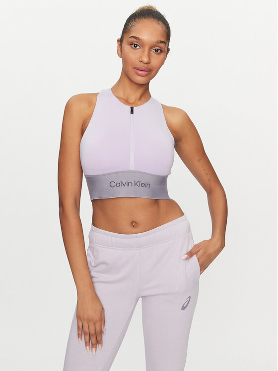 Calvin Klein Performance Špotni nedrček 00GWF3K142 Vijolična