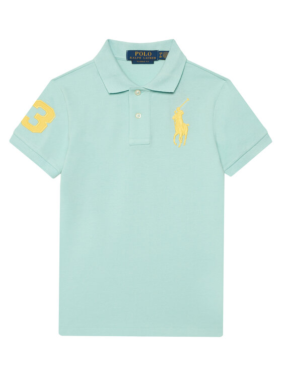 Polo Ralph Lauren Tricou polo 323703635509 Turcoaz Regular Fit