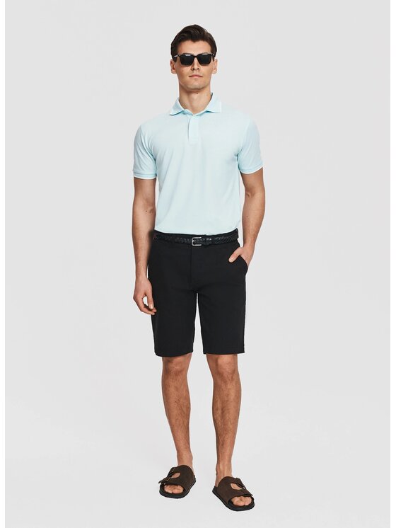 Pako Lorente Pako Lorente Polo P26SF-TX-018 Niebieski Classic Fit
