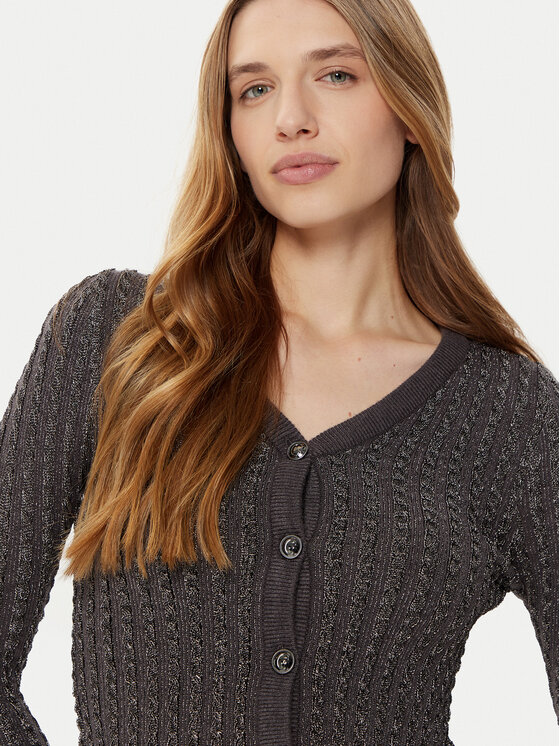 Guess Guess Kardigāns W5RR05 Z3KT0 Pelēks Regular Fit