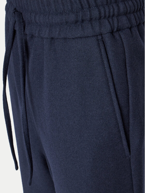 AMI Paris AMI Paris Spodnie dresowe UTR212.WV0018 Granatowy Regular Fit