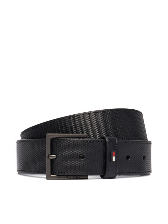 Tommy Hilfiger Tommy Hilfiger Curea Flag Monogram AM0AM15002 Negru