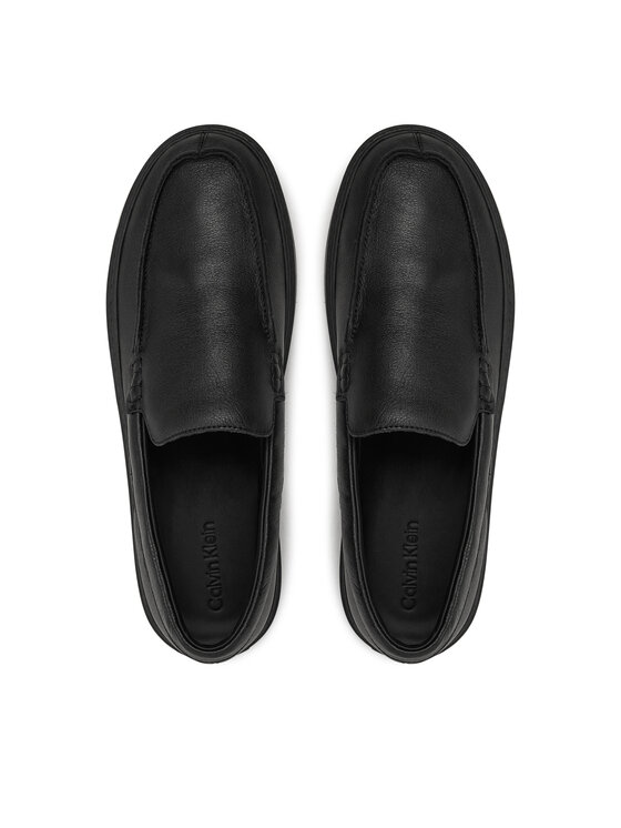 Calvin Klein Calvin Klein Cipele Moccasin Lth HM0HM01793 Crna