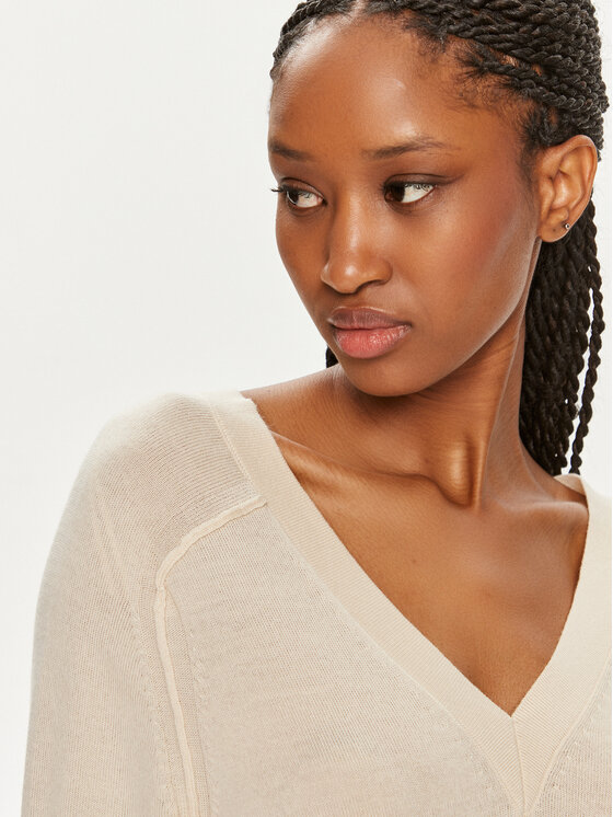 Calvin Klein Calvin Klein Pullover K20K207573 Beige Regular Fit