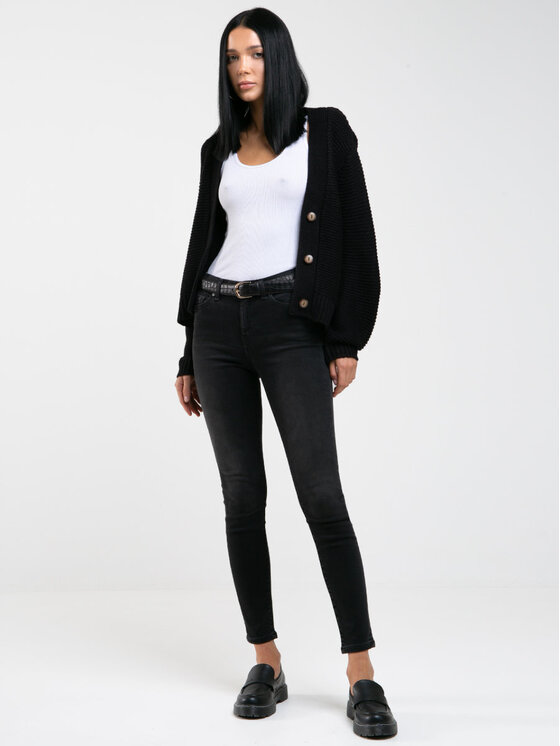 BIG STAR BIG STAR Jeansy ADELA_961_190 Czarny Skinny Fit