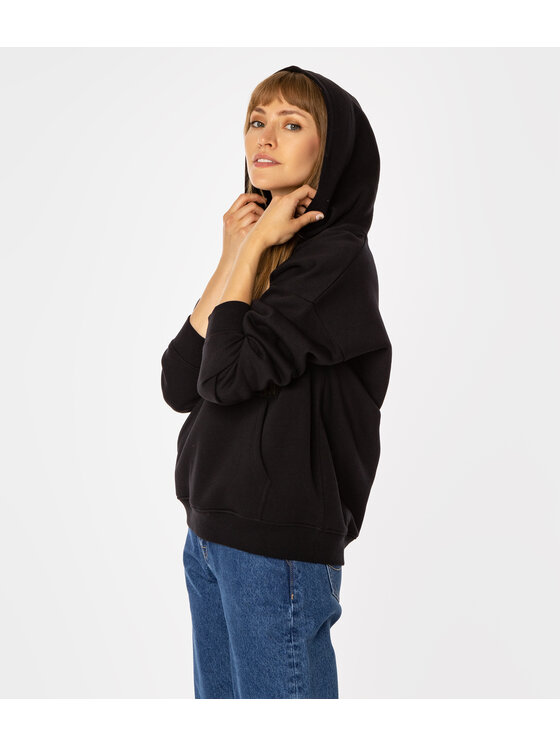 Lee Cooper Lee Cooper Bluza LOGO Czarny Regular Fit