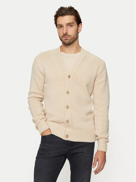 Selected Homme Cardigan - teak/marrone chiaro