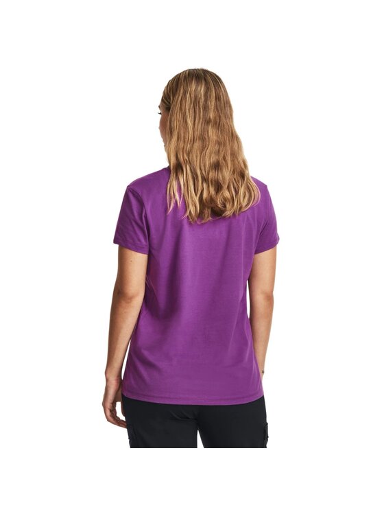 Under Armour Under Armour T-Shirt SPORTSTYLE LOGO SS Μωβ Regular Fit