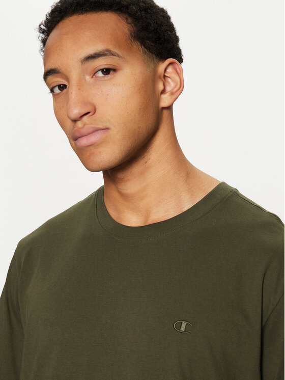 Champion Champion T-Shirt 220278 Zielony Standard Fit