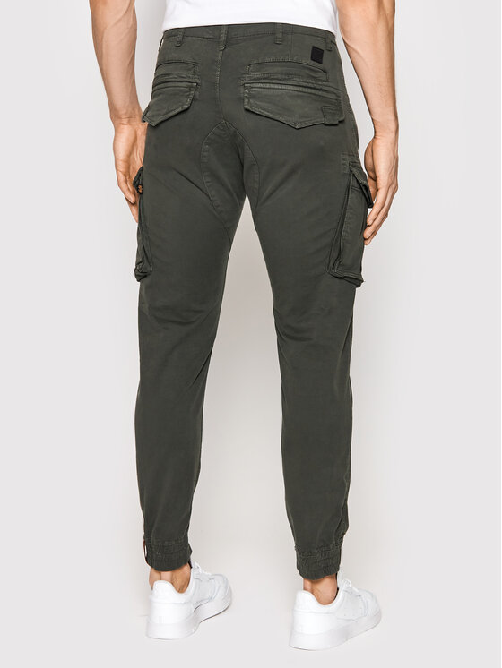 Alpha Industries Alpha Industries Jogger nohavice Spy 116203 Sivá Tapered Fit