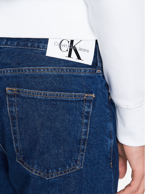 Calvin Klein Jeans Calvin Klein Jeans Jeans hlače J30J322795 Modra Relaxed Fit