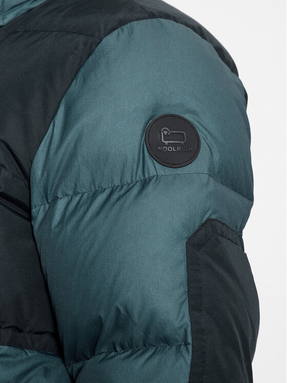 Woolrich Woolrich Pūkinė striukė Expedition CFWOOU0780MRUT3516 Tamsiai mėlyna Regular Fit