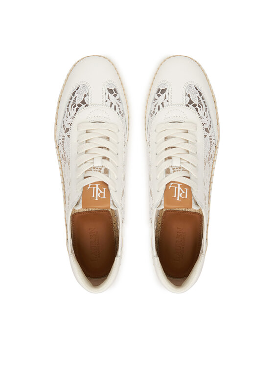 LAUREN RALPH LAUREN LAUREN RALPH LAUREN Espadrile 802P10496001 Alb