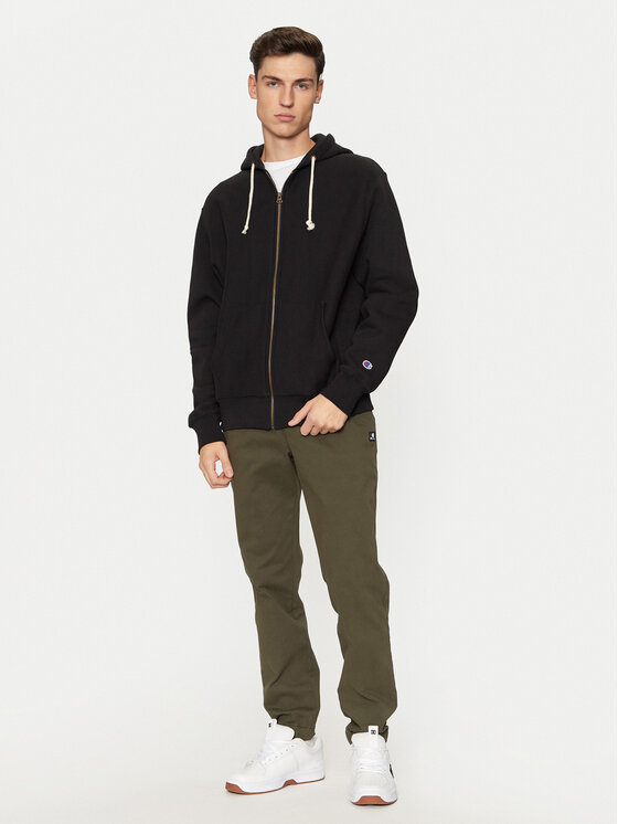 Champion Champion Μπλούζα 220706 Μαύρο Relaxed Fit