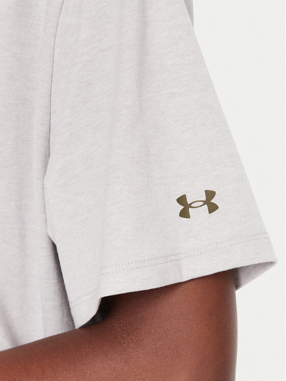 Under Armour Under Armour T-Shirt Ua Rival Campus 6007883 Szary Oversize