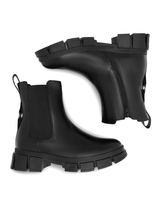 Badura Badura Μποτάκια SARA CI12-9092-02 Μαύρο