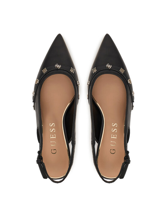 Guess Guess Körömcipők FLPYAN LEA05 Fekete