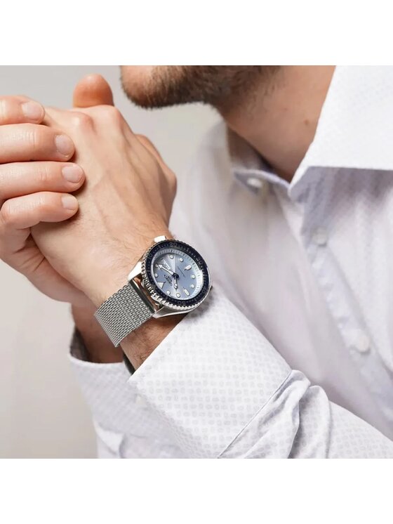 Seiko Seiko Hodinky SRPE77K1 Stříbrná