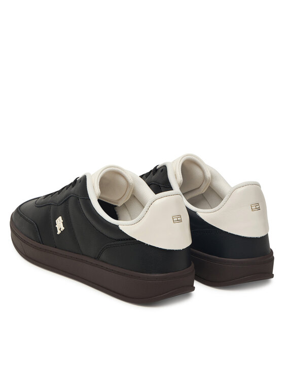 Tommy Hilfiger Tommy Hilfiger Sneakers Heritage Shiny FW0FW08823 Negru