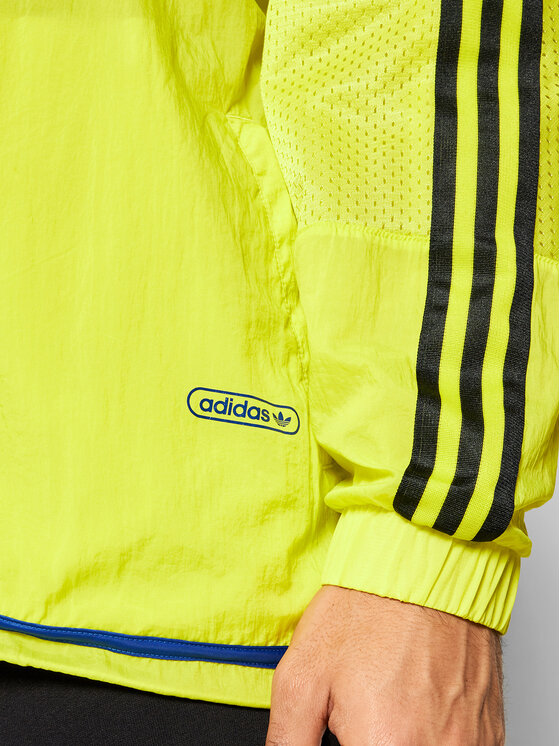 adidas adidas Kurtka przejściowa Reverse Track GN3818 Żółty Regular Fit