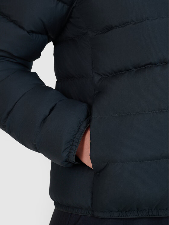 4F 4F Kurtka puchowa MIDSHOP TEXTILE Czarny Regular Fit