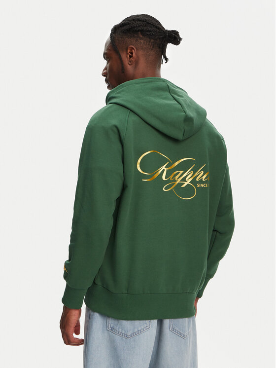 Kappa Kappa Sweatshirt Nilufer 341T54W Grün Regular Fit