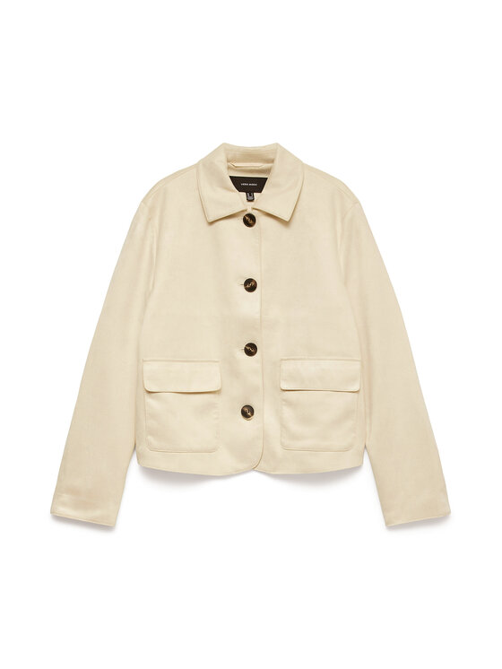 Vero Moda Vero Moda Μπουφάν μεταβατικό Jose Kelly 10338632 Μπεζ Regular Fit