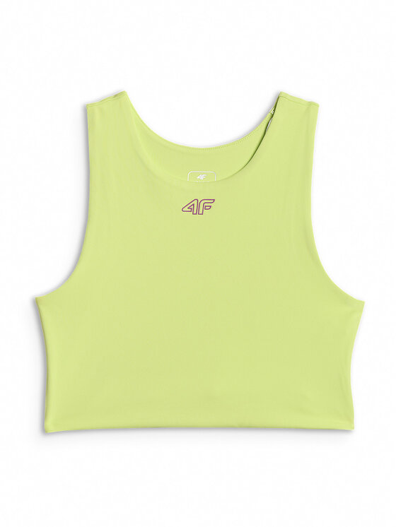 4F 4F Biustonosz sportowy JOY MOTION Zielony