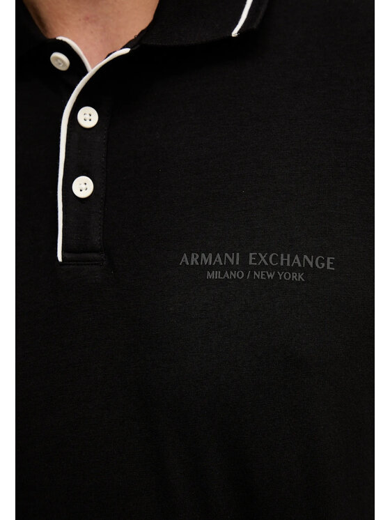 Armani Exchange Armani Exchange Poloshirt XM001557 AF10363 UC001 Schwarz Regular Fit