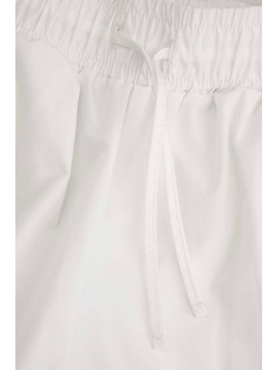 Coccodrillo Coccodrillo Šortky z materiálu WC5119502HGJ-001 Bílá Regular Fit