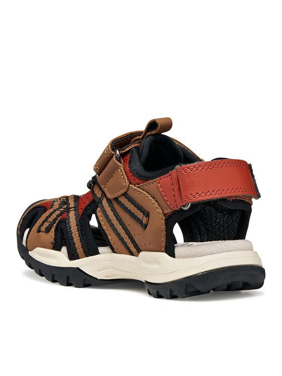 Geox Geox Σανδάλια Jr Borealis J450RB 014ME CD6N6 D Καφέ