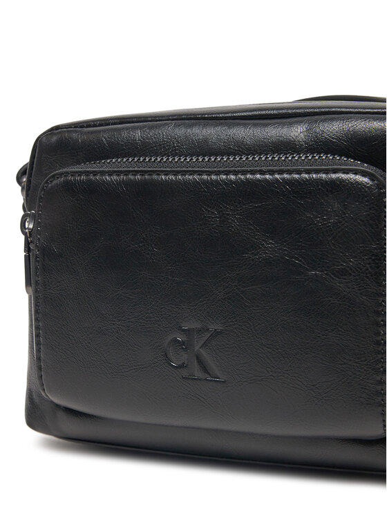 Calvin Klein Jeans Calvin Klein Jeans Τσαντάκι Tumbled Camera Bag Pu K50K512988 Μαύρο