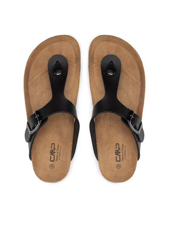 CMP CMP Čības uz pirksta Eco Mymosa Wmn Flip FLop 3Q91036 Melns