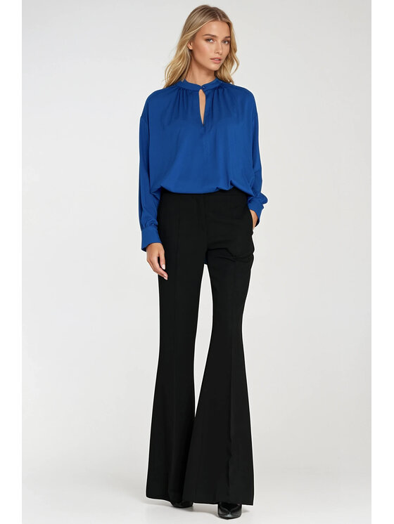 NIFE NIFE Halenka B197 Modrá Oversize
