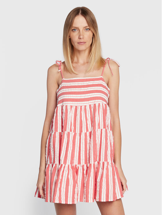 Seafolly Seafolly Sommerkleid Cabana 54861-DR Rot Regular Fit