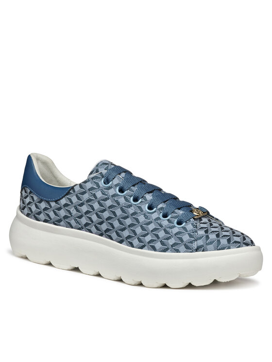 Geox Geox Sneakersy D Spherica Ec4.1 D55TCD 0DSBC C4005 Modrá