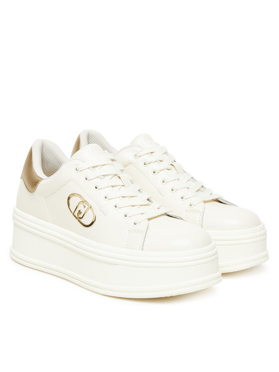 Liu Jo Liu Jo Sneakersy Selma 16 BF5039 PX026 Écru