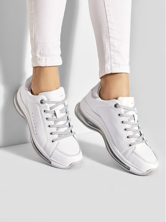 Tommy Hilfiger Tommy Hilfiger Sneakers City Air Runner FW0FW06083 Bianco